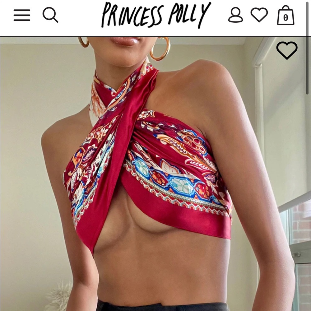 Princess Polly scarf top